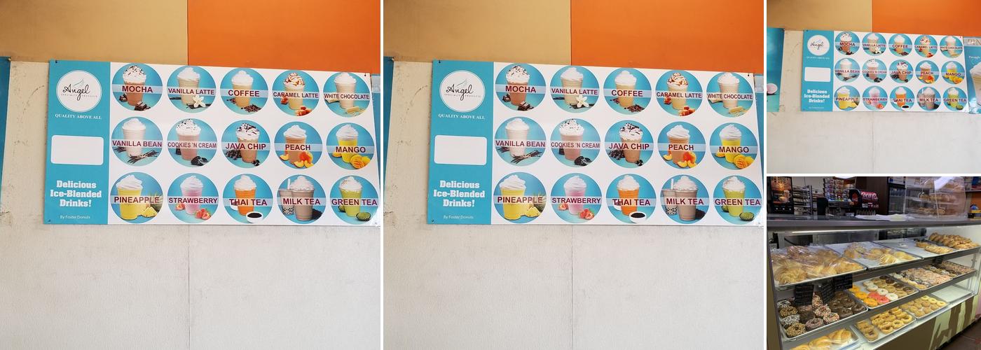 Foster's Donuts Menu