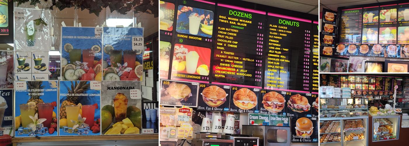 Jolly Donuts Menu