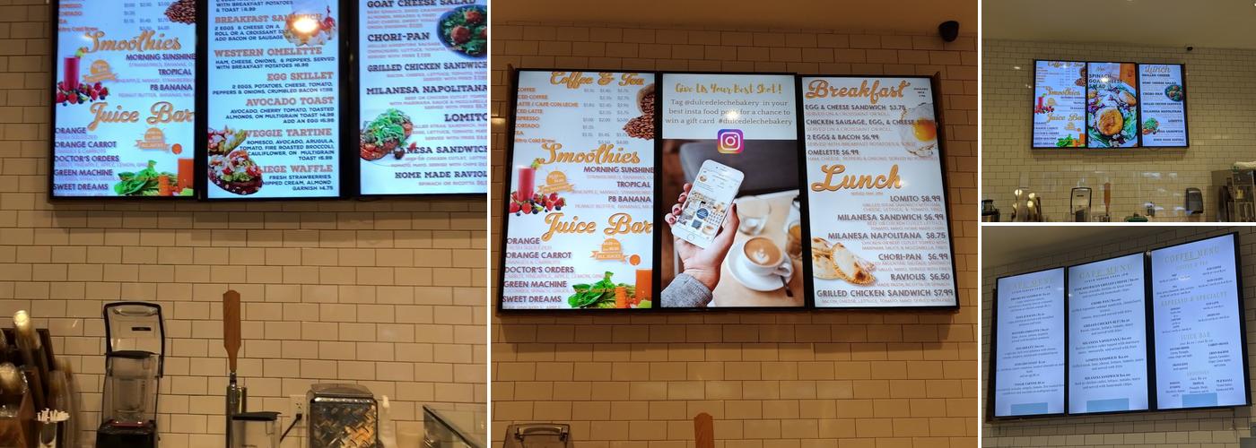 Dulce de Leche Bakery Menu