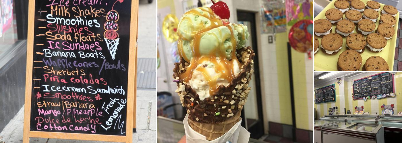 Dahlia's Ice Cream Spot Menu