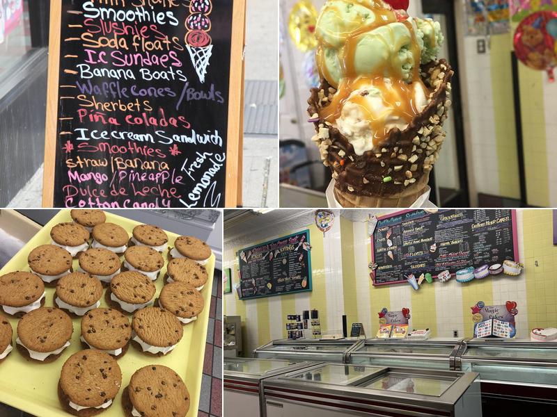 Dahlia's Ice Cream Spot Menu