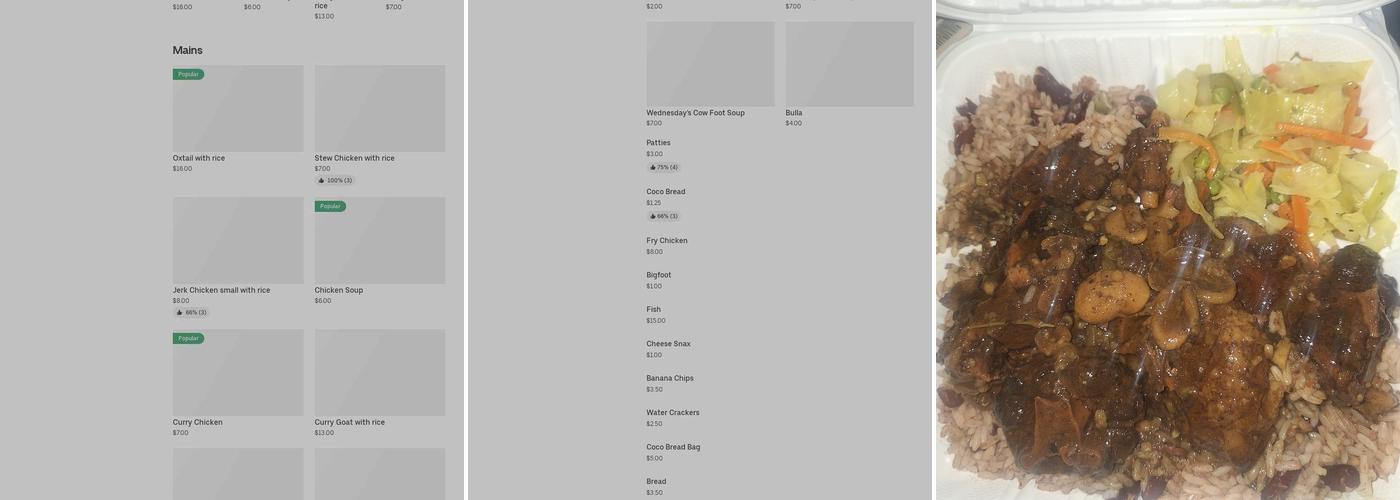 Top Taste Bakery Menu