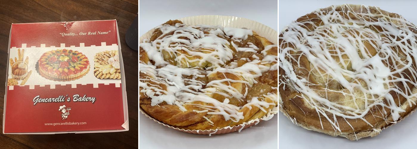 Gencarelli's Bakery Menu