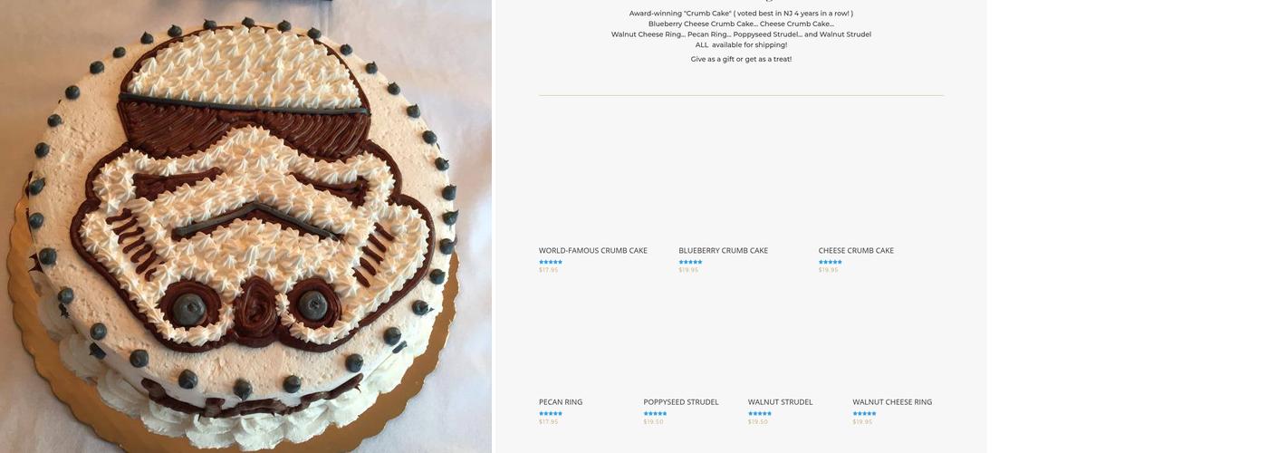 Styertowne Bakery Menu