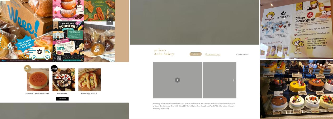 Sunmerry Bakery Cafe Menu