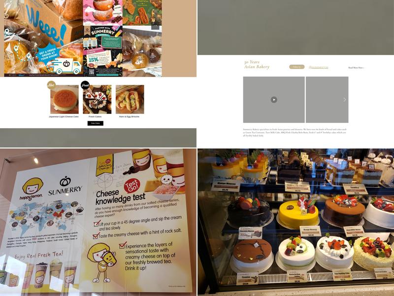 Sunmerry Bakery Cafe Menu