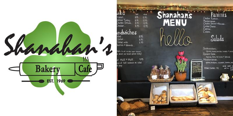 Shanahan's Bakery & Café Menu