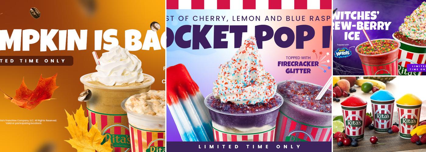 Rita's Italian Ice & Frozen Custard Menu