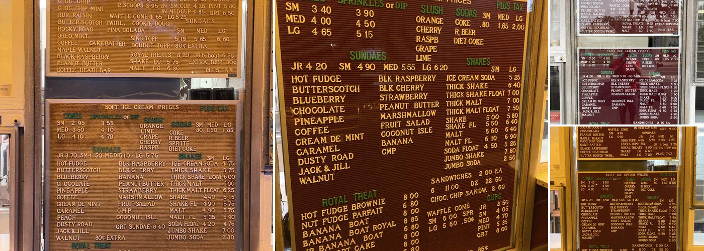 Dairy Quick Menu