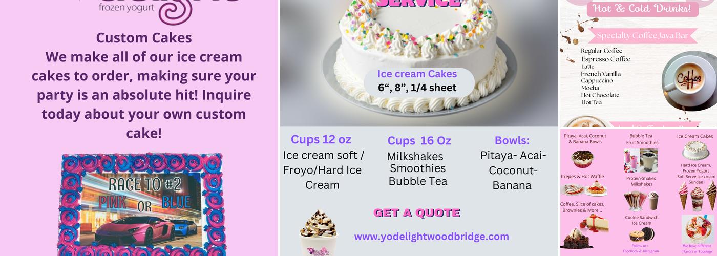 Yodelight Woodbridge Menu