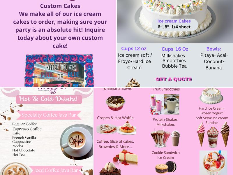 Yodelight Woodbridge Menu