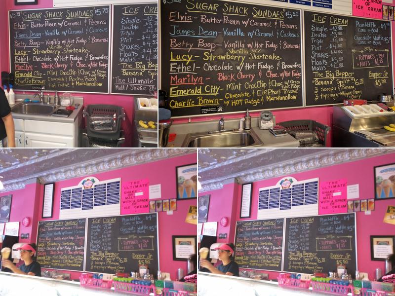 Sugar Shack Sweet Shoppe Menu