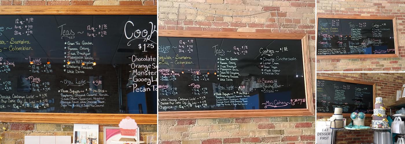 Monzù Bakery & Custom Cakes Menu