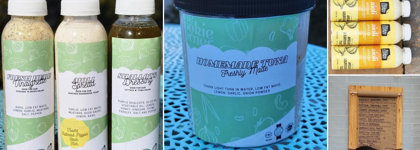 The Cookie Corner Menu