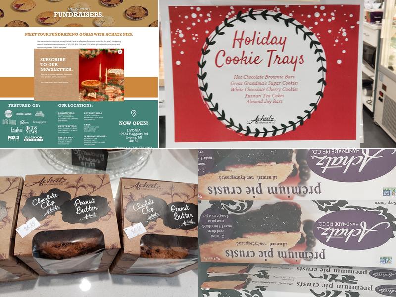 Achatz Handmade Pie Company Menu