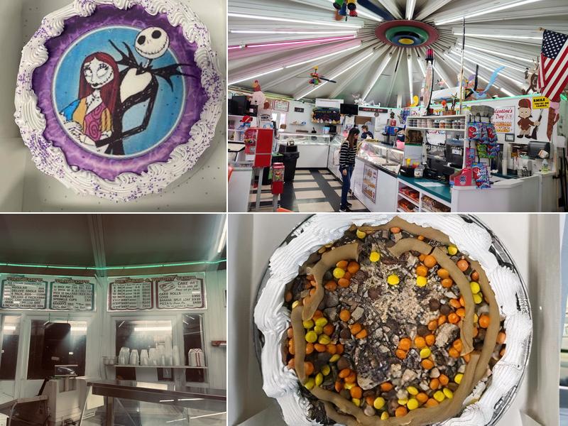 Yellow Brick Ice Cream Carousel