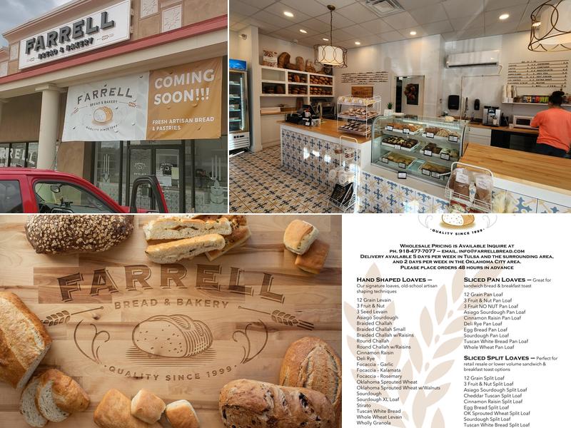 Farrell Bread & Bakery Menu