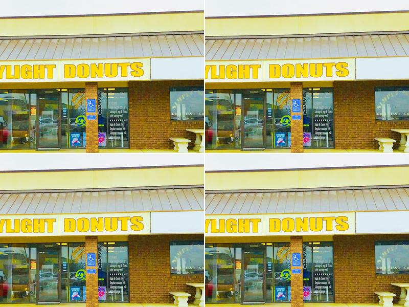 Daylight Donuts Menu