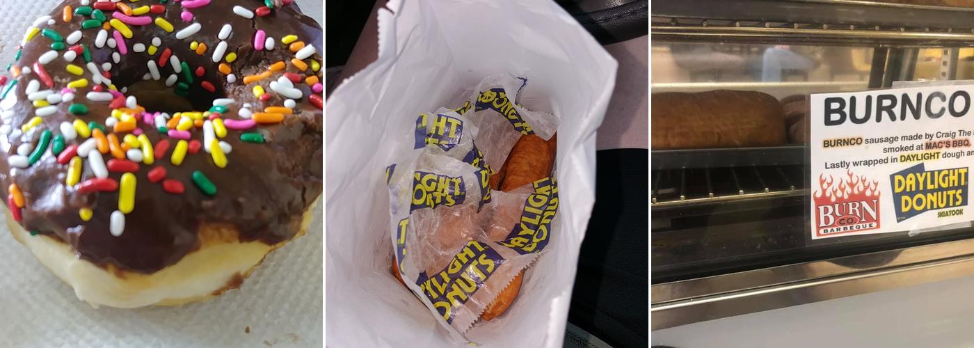 Daylight Donuts Menu