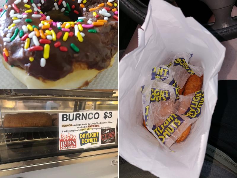 Daylight Donuts Menu