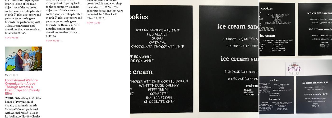 Sweets 2D Menu