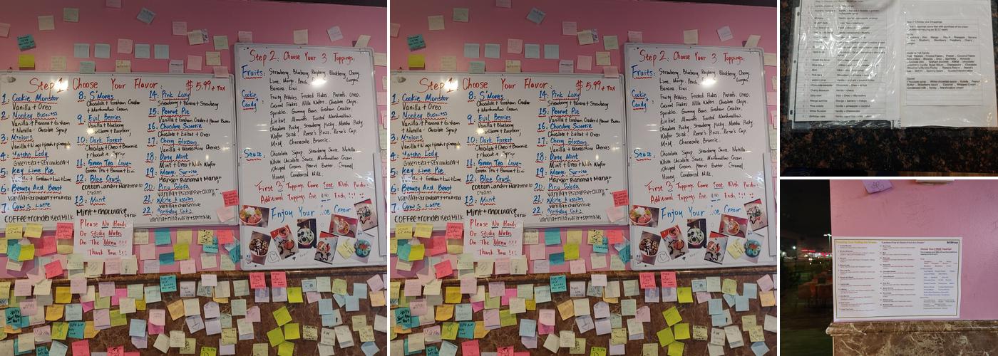 Tulsa Freezing Cow & Bubble Tea Menu