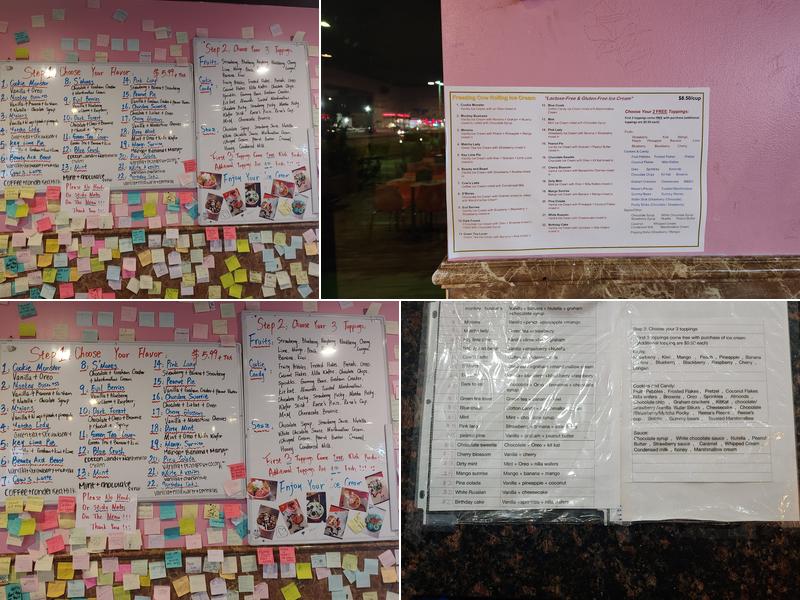 Tulsa Freezing Cow & Bubble Tea Menu