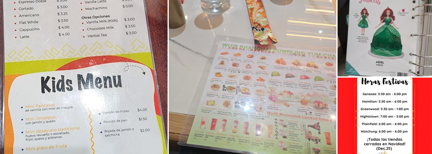 Guatepan Bakery Menu