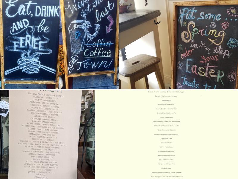 Erie Coffeeshop & Bakery Menu