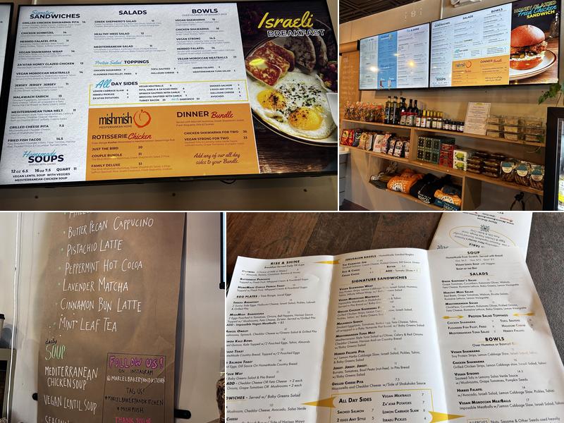 Marcel Bakery and Kitchen Menu