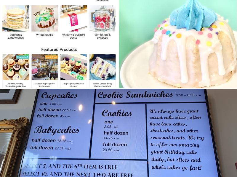 Bubblecake Menu