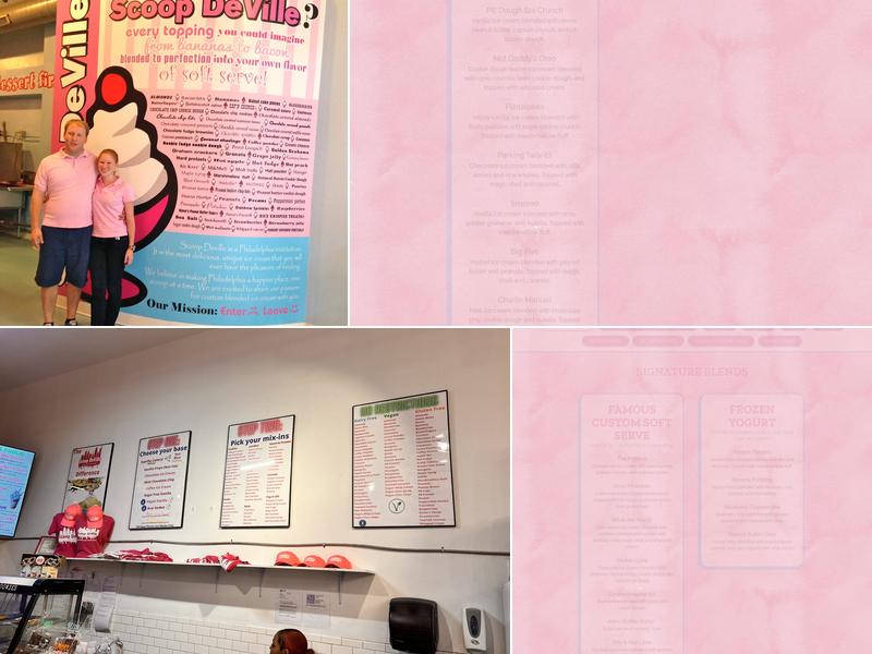 Scoop DeVille Menu