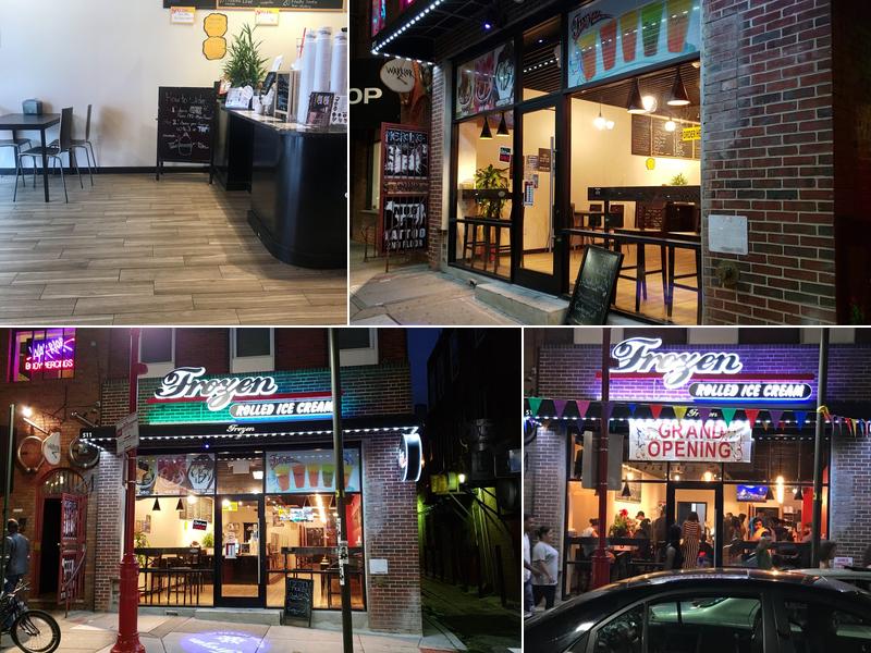 Frozen Rolled Ice Cream