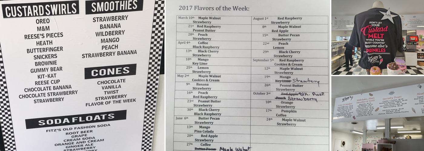 Berkshires Menu