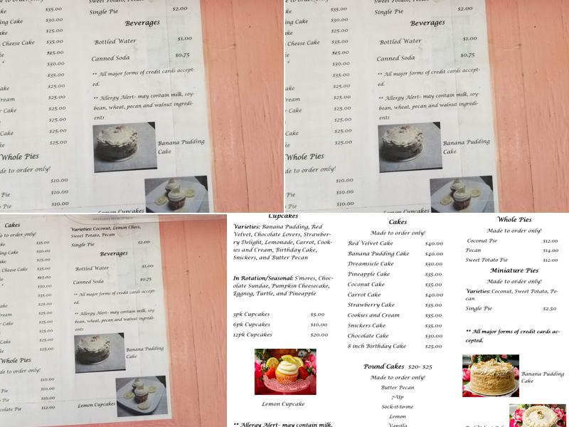 O'Taste And See Menu