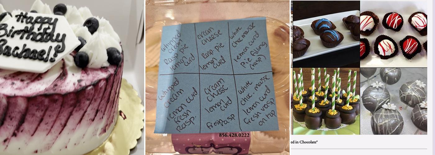 Sweet T's Bakeshop Menu