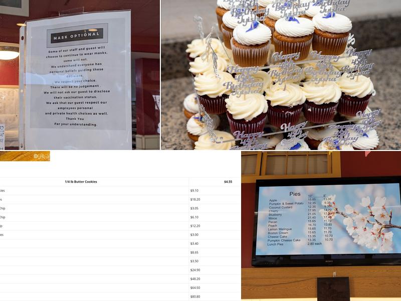 L & M Bakery Menu