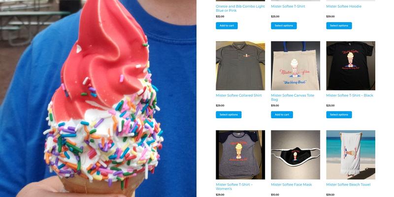 Mister Softee Menu
