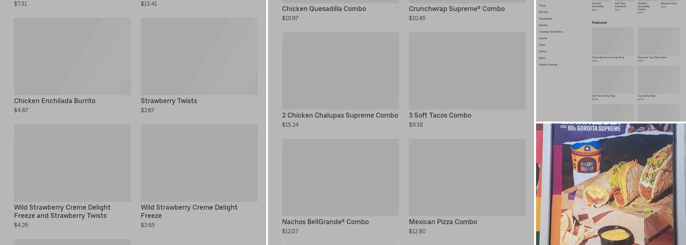 Taco Bell Menu