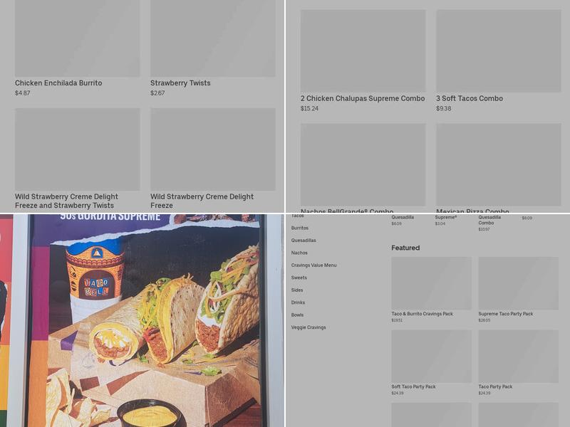 Taco Bell Menu