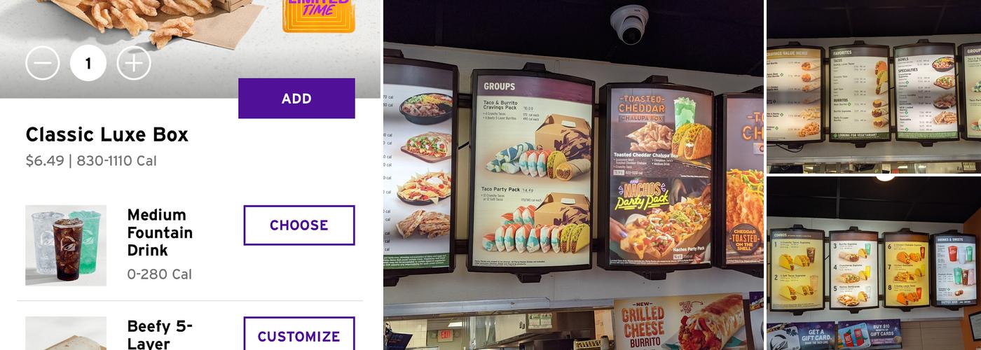 Taco Bell Menu