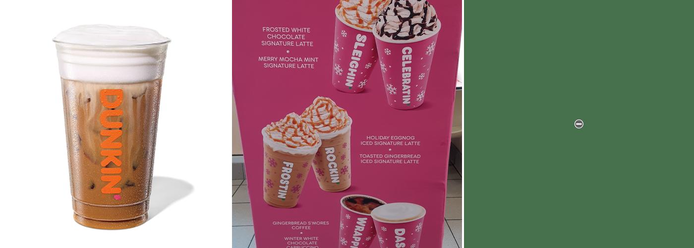 Dunkin' Menu