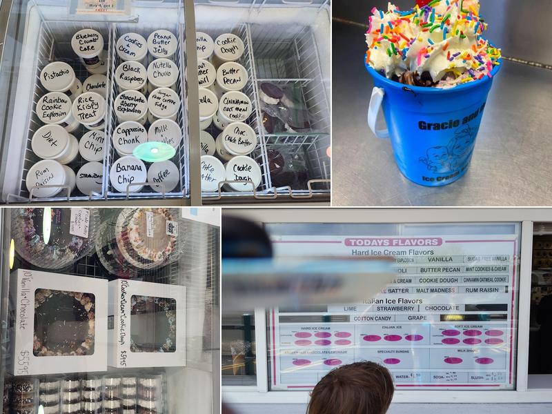 Gracie and the Dudes Menu