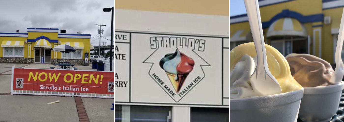 Strollos Italian Ice Menu