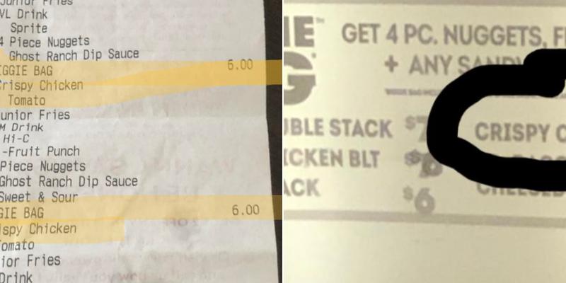 Wendy's Menu