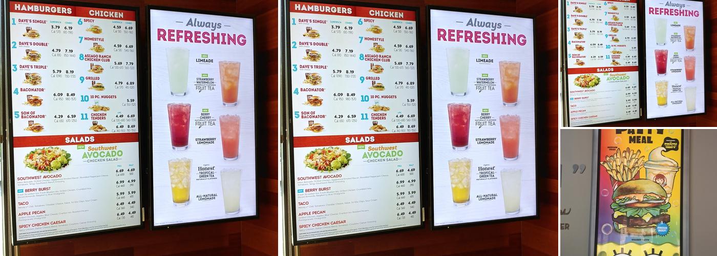 Wendy's Menu