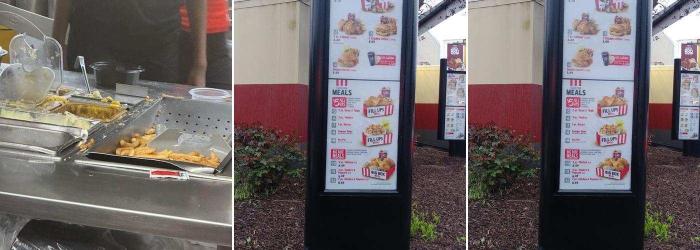 KFC Menu