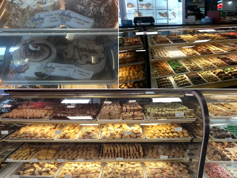 Scala Pastry Shop Menu