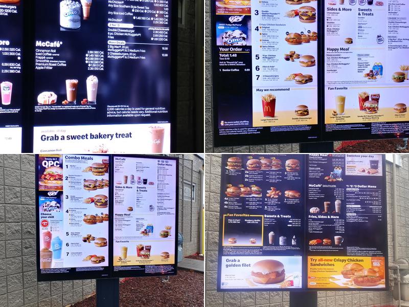 McDonald's Menu