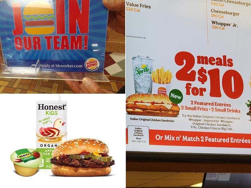 Burger King Menu
